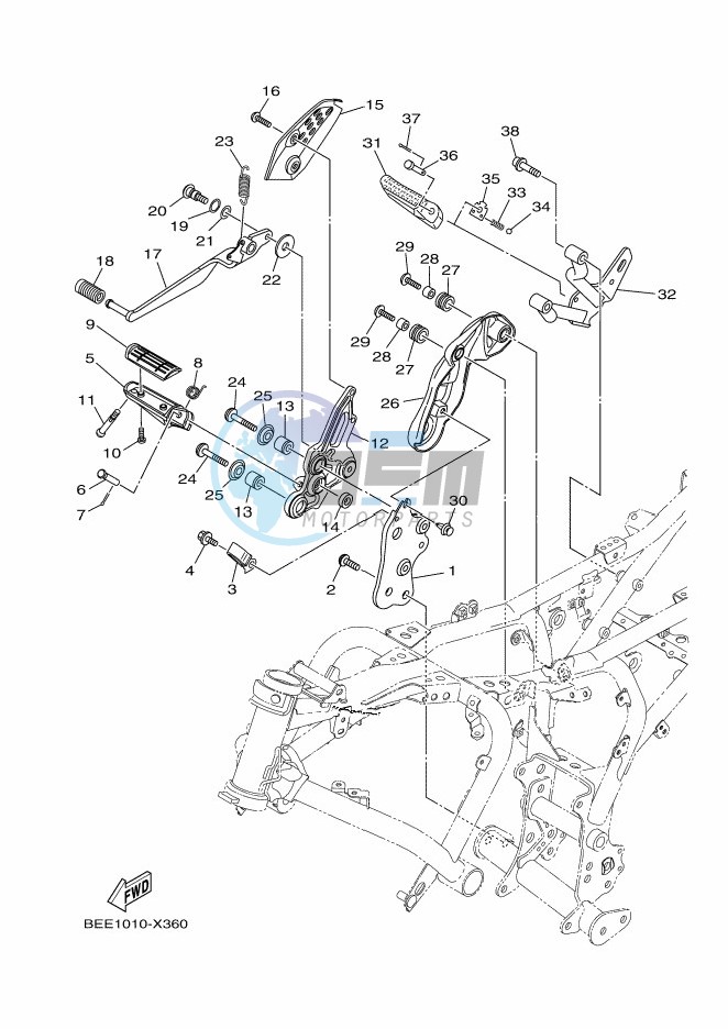 STAND & FOOTREST 2