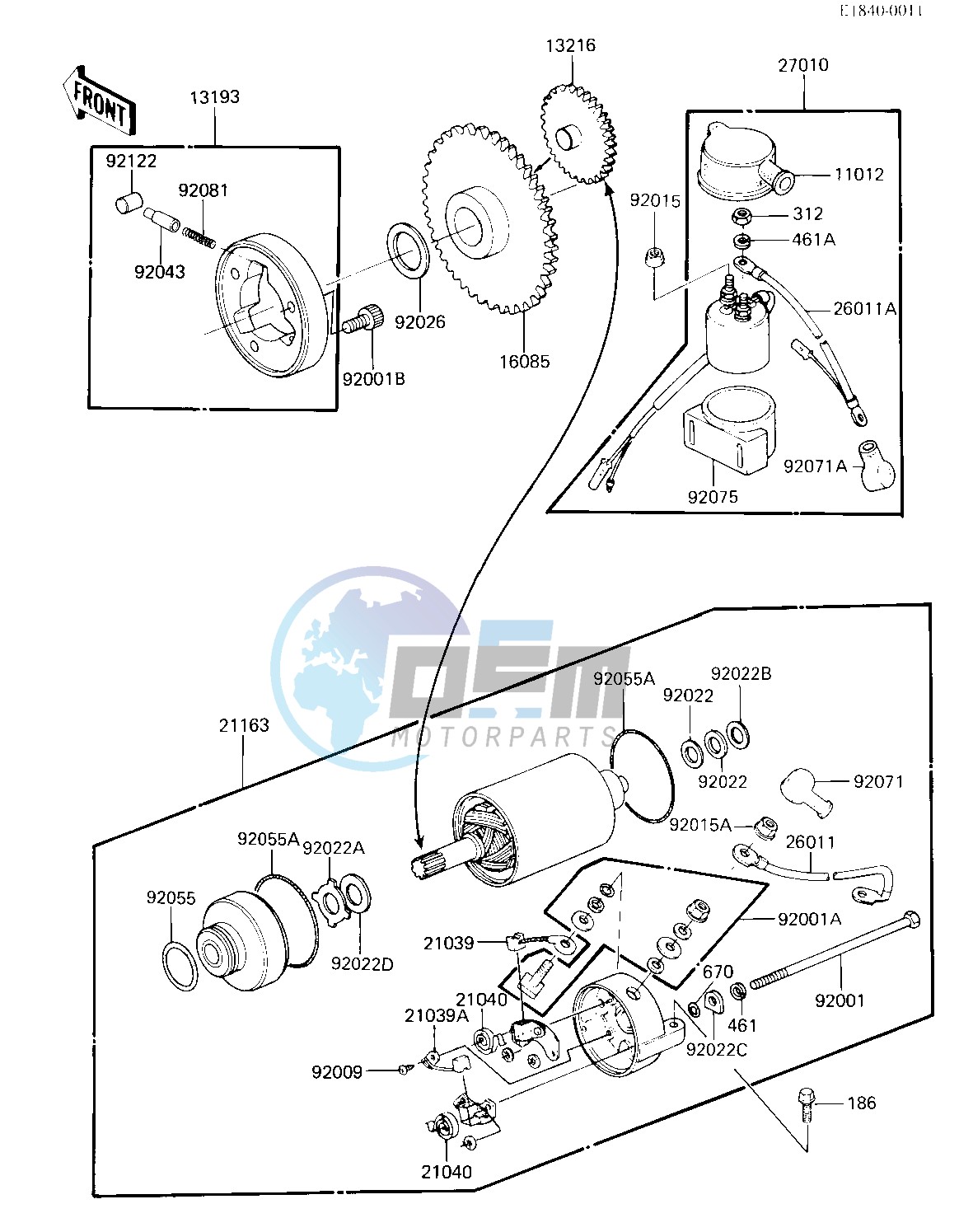 STARTER MOTOR