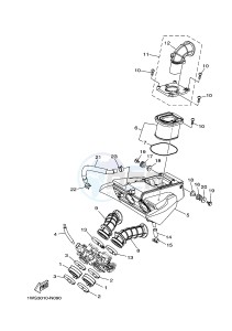 MT07A MT-07 ABS 700 (BU21) drawing INTAKE