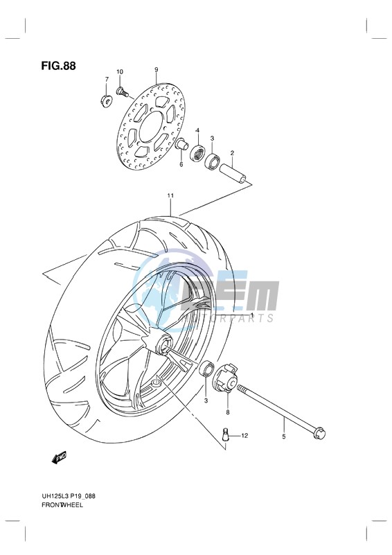 FRONT WHEEL