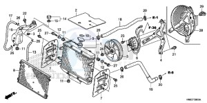 TRX680FAF TRX680 Europe Direct - (ED) drawing RADIATOR