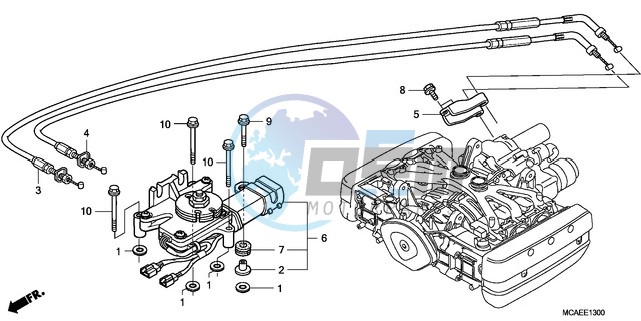 REVERSE SHIFT ACTUATOR