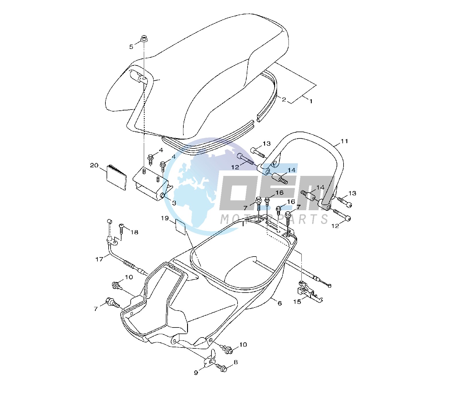 SEAT AND CARRIER