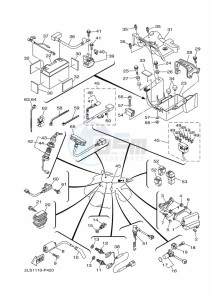 YFM700R YFM70RSBK (2LSN) drawing ELECTRICAL 1