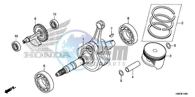 CRANKSHAFT/PISTON