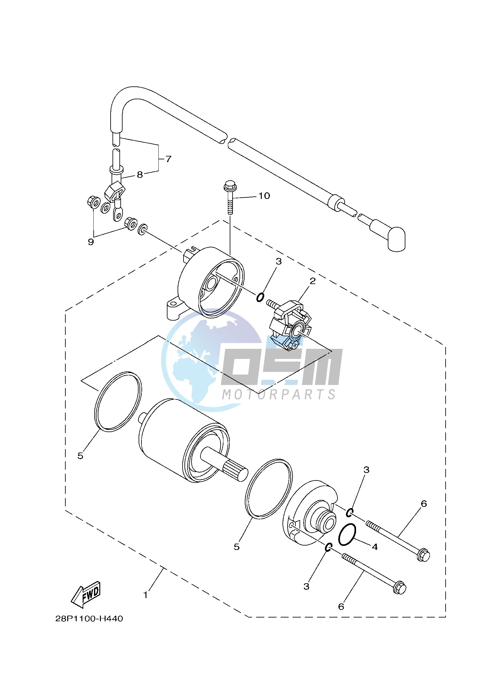 STARTING MOTOR