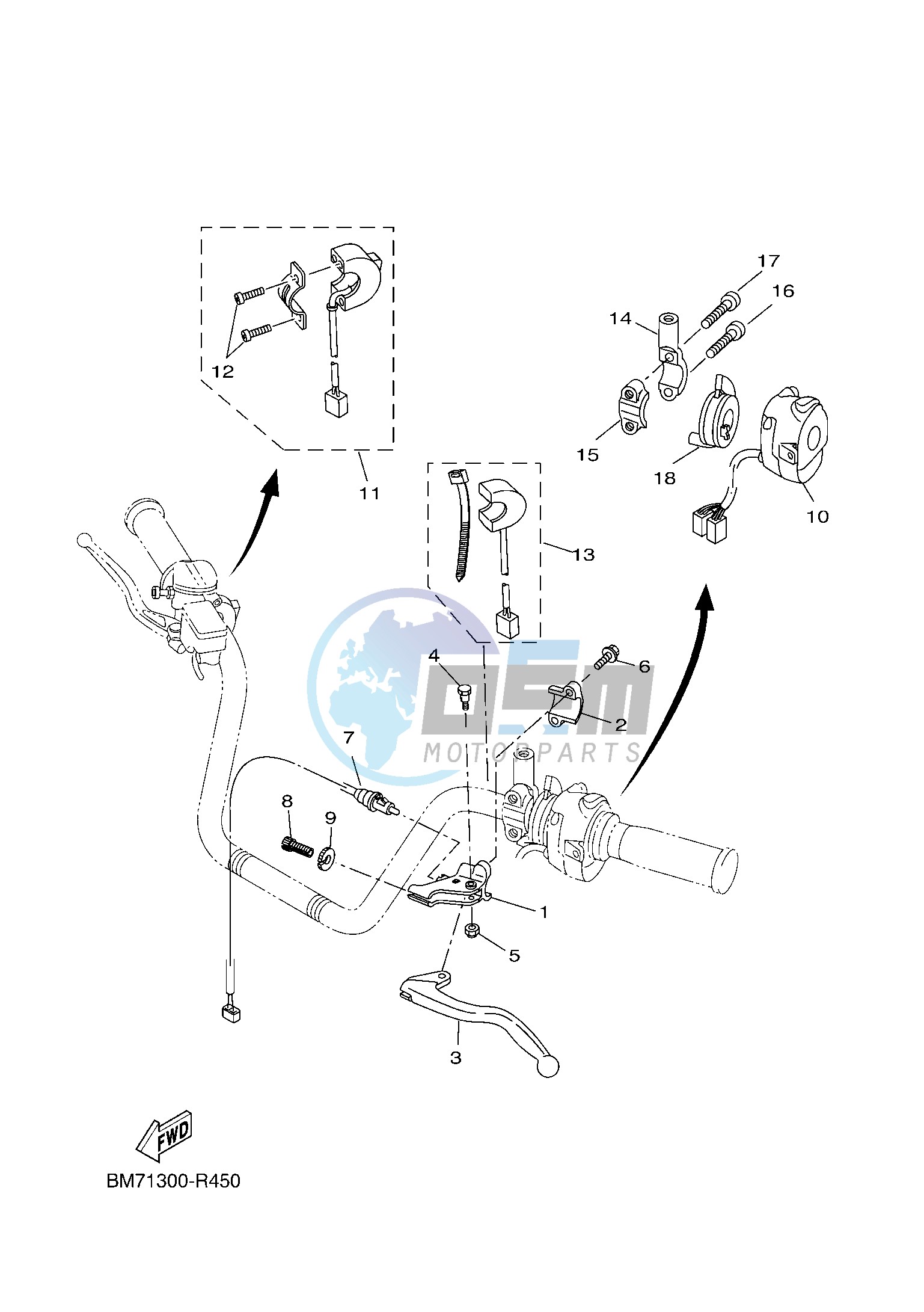 HANDLE SWITCH & LEVER