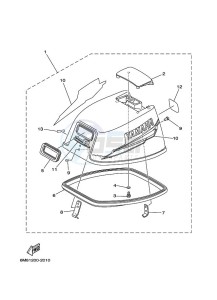 8CMHS drawing FAIRING-UPPER