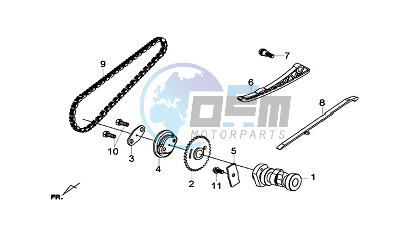 CAM SHAFT COMP