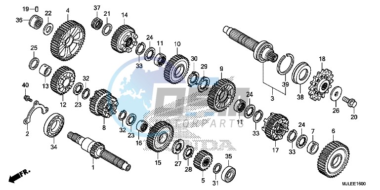 TRANSMISSION (NC750S/SA)