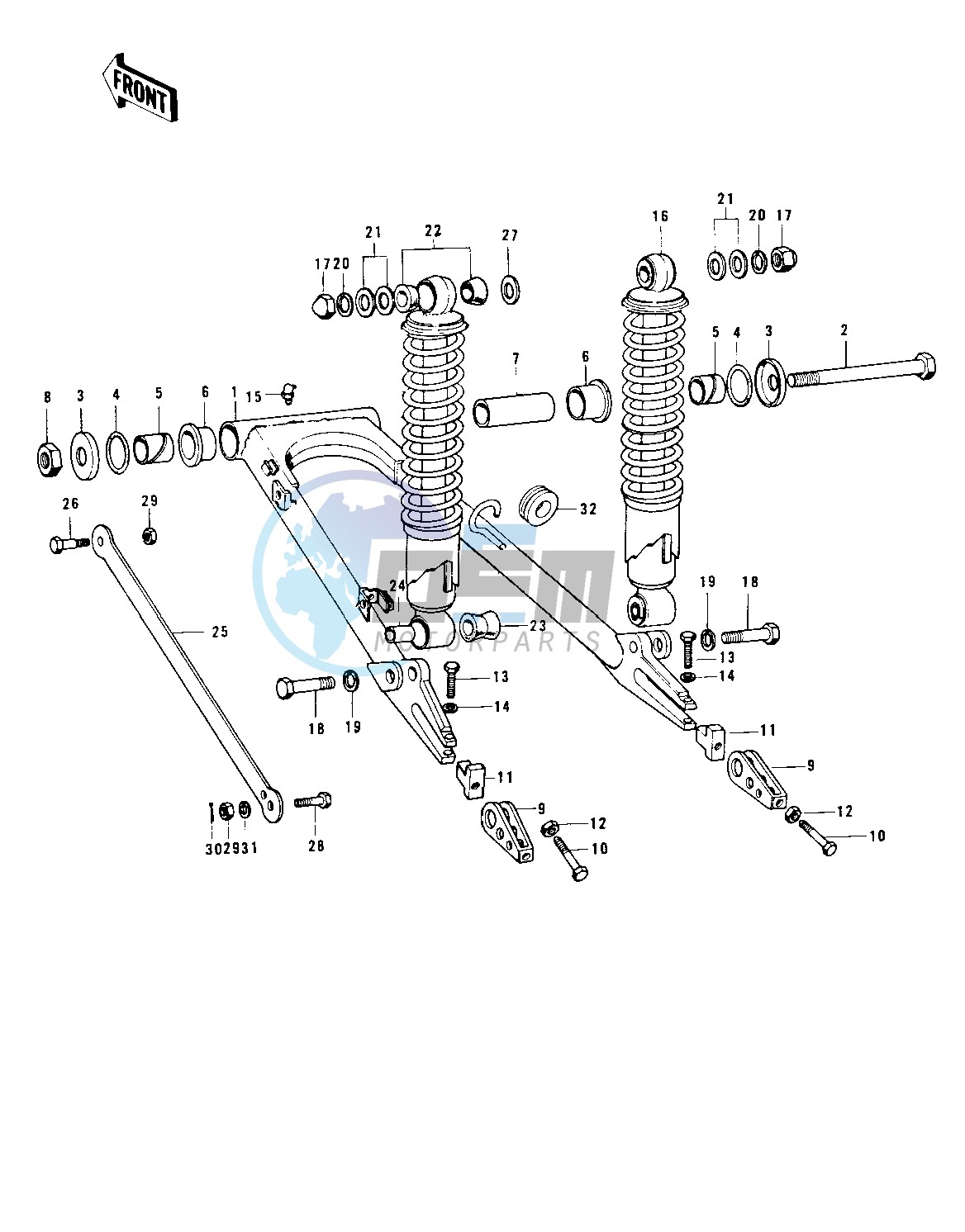 SWING ARM_SHOCK ABSORBERS