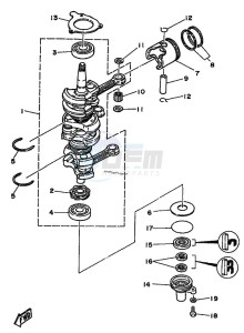 40H drawing CRANKSHAFT--PISTON