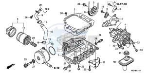 VFR1200XDE CrossTourer - VFR1200X Dual Clutch 2ED - (2ED) drawing OIL PUMP (VFR1200XD/XDA/XDL/XDS)