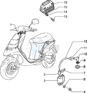 Typhoon 50 X drawing Electrical devices