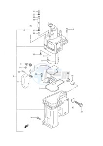 DF 60 drawing Fuel Vapor Separator