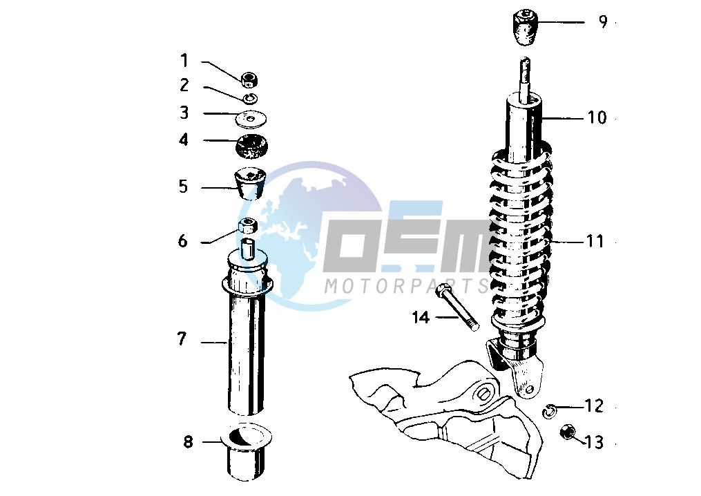 Rear Shock absorber