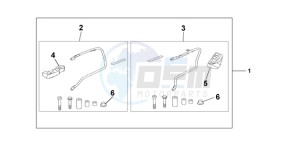 CBF1000S9 Ireland - (EK) drawing PANNIER STAY