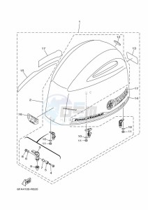 FL175C drawing FAIRING-UPPER