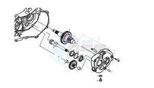 ATLANTIS - 50 CC Euro 2 4T drawing GEAR GROUP