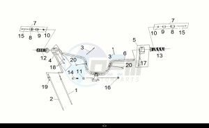 CRUISYM a 300 (LV30W2-EU) (M1) drawing STRG. HANDLE COMP