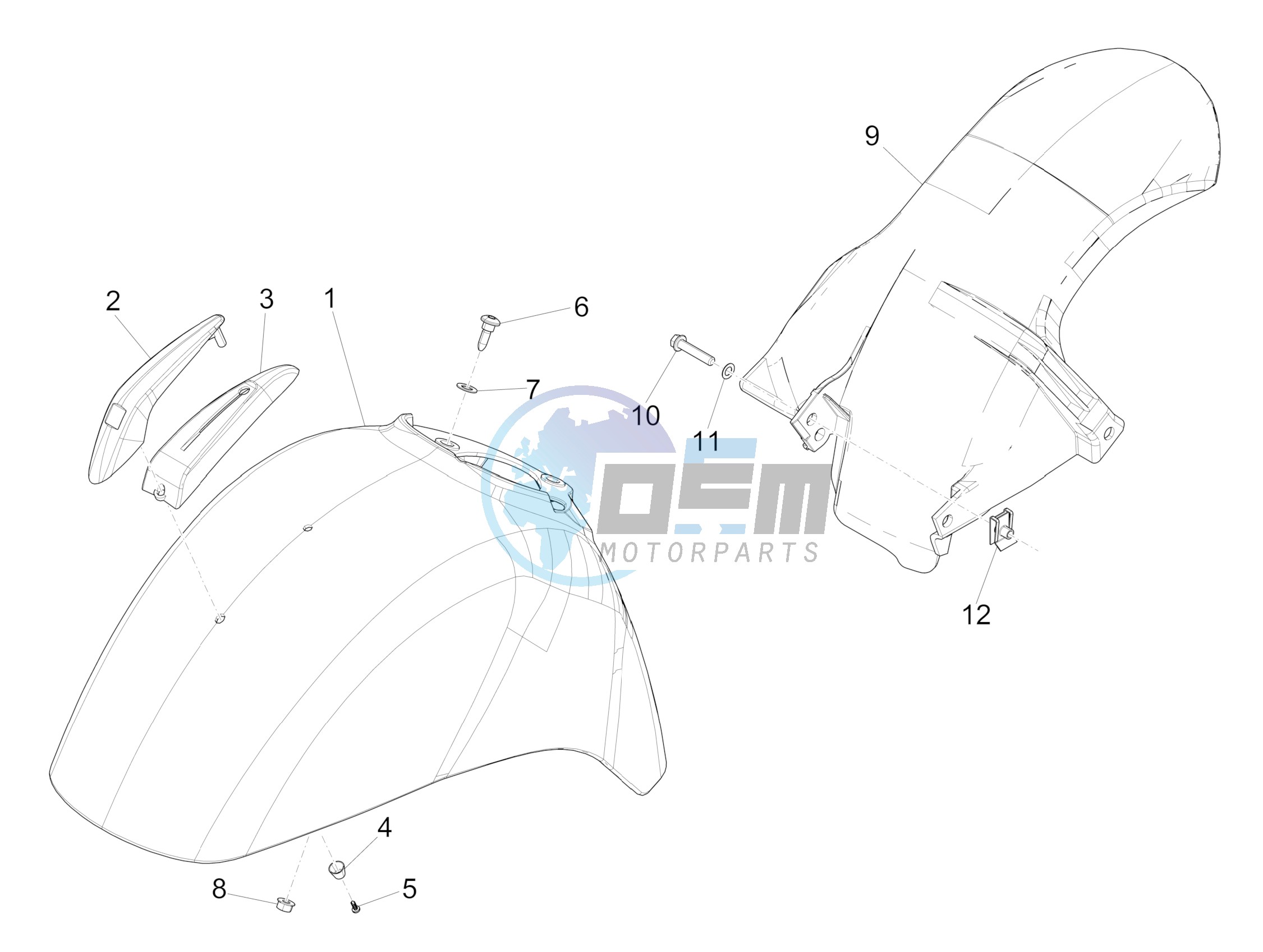 Wheel huosing - Mudguard