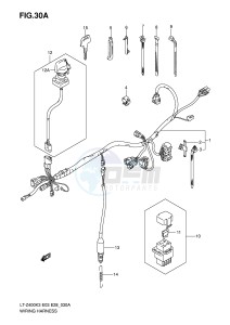 LT-Z400 (E3-E28) drawing WIRING HARNESS (MODEL K4)