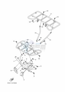 YFM700FWBD KODIAK 700 EPS (BGFN) drawing GUARD