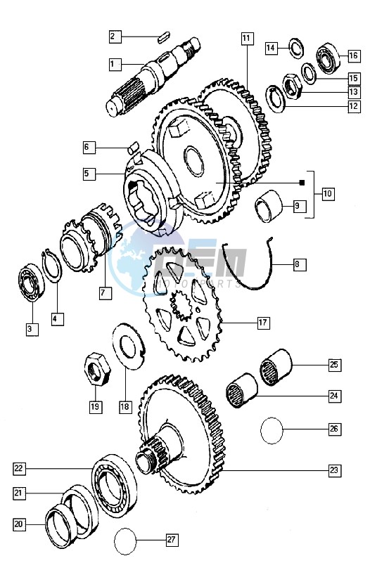 Countershaft