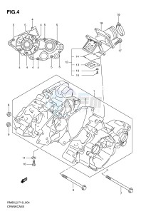 RM85 (P19) drawing CRANKCASE