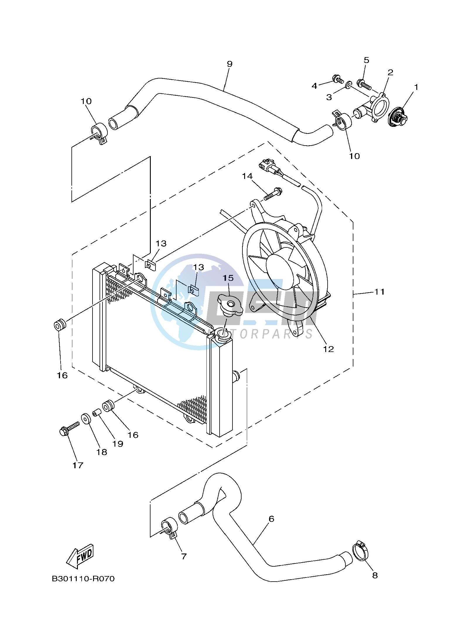 RADIATOR & HOSE