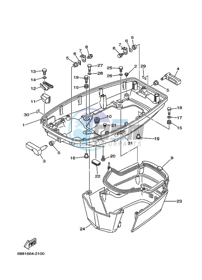 BOTTOM-COWLING