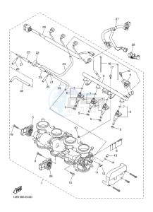 YZF-R6 600 R6 (2CXA) drawing INTAKE 2