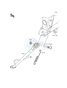 Z300 ER300AFF XX (EU ME A(FRICA) drawing Stand(s)