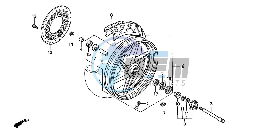 FRONT WHEEL