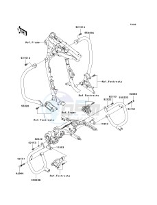 VN 1600 G [VULCAN 1600 NOMAD] (6F) G6F drawing GUARD-- S- -