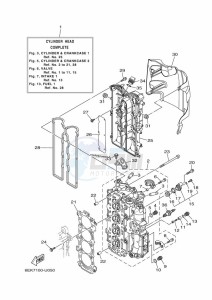 F115BET drawing CYLINDER--CRANKCASE-2