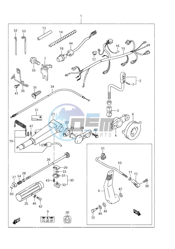 Tiller Handle