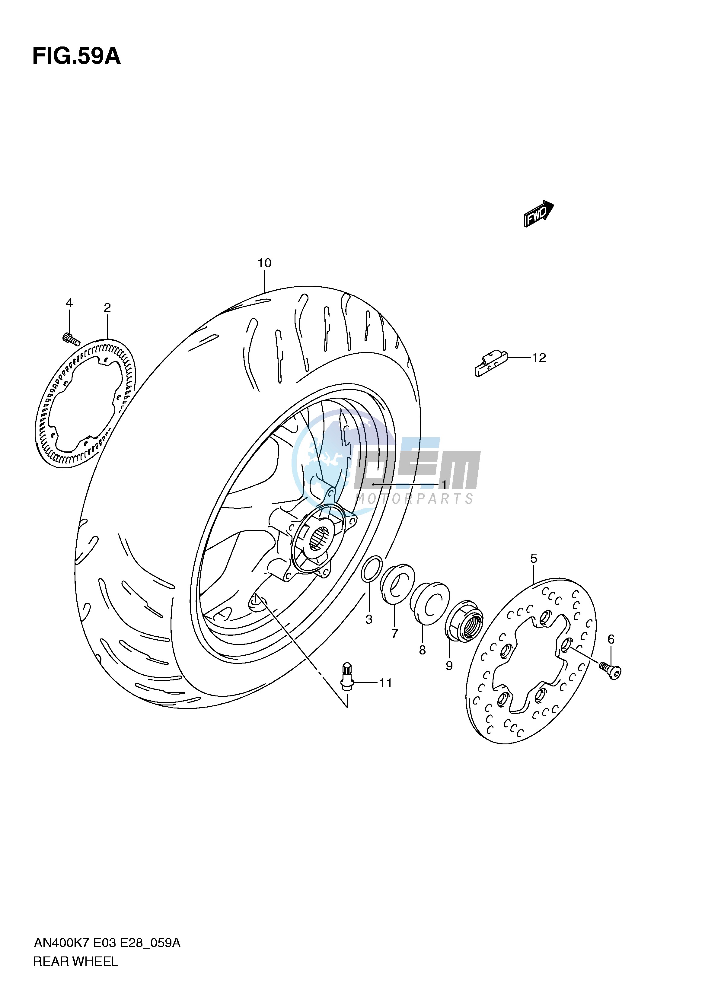 REAR WHEEL(AN400AK9 AL0 ZAL0)