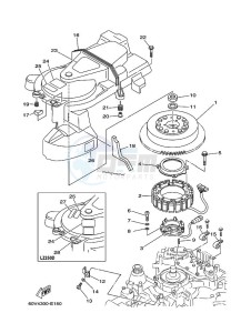 LZ250D drawing GENERATOR