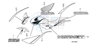 CB600FA3A Europe Direct - (ED / ABS ST 25K) drawing MARK