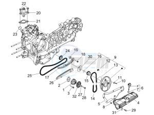 Runner 200 VXR 4t Race e3 drawing Oil pump