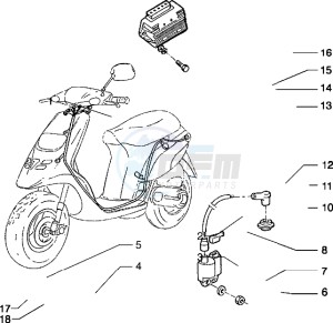 Typhoon 125 X drawing Electrical devices