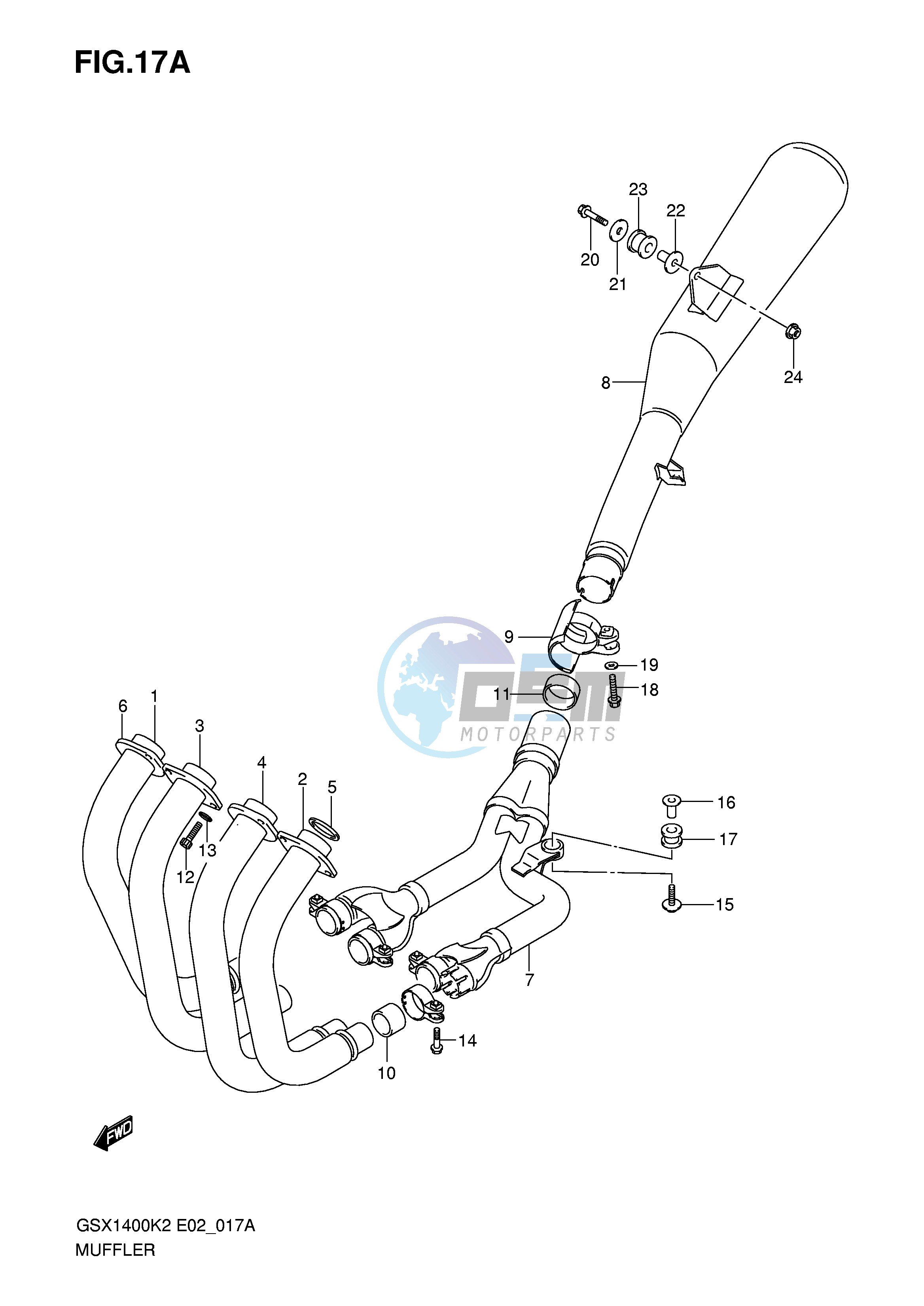 MUFFLER (MODEL K5)