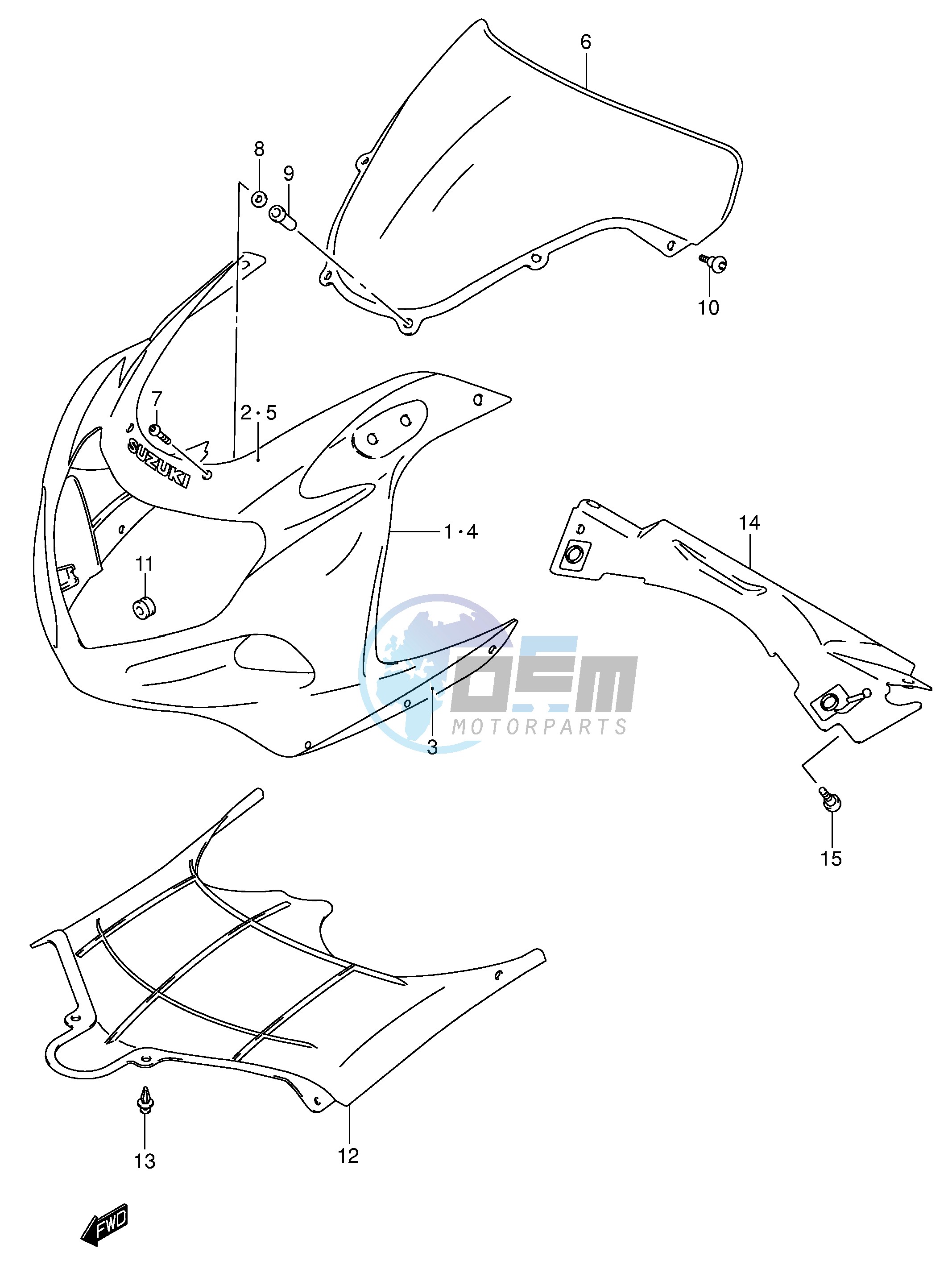 COWLING BODY (MODEL K2)