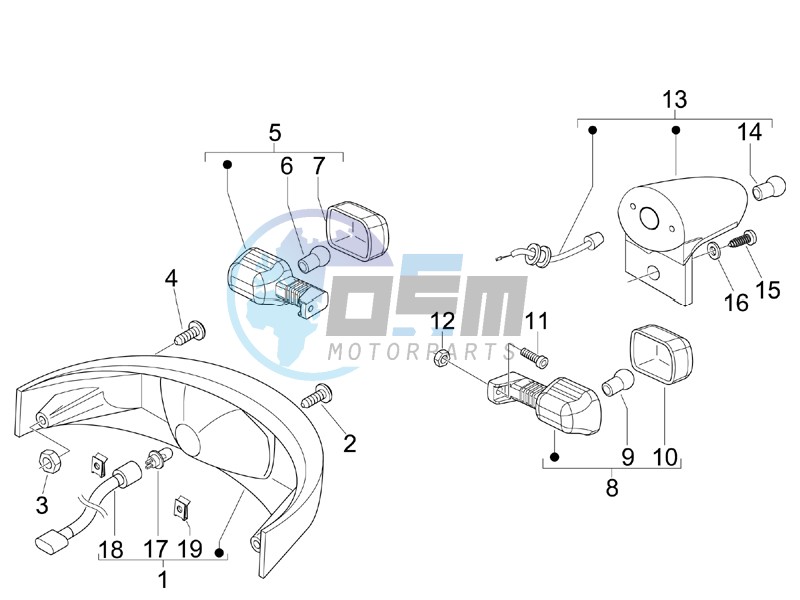 Tail light - Turn signal lamps