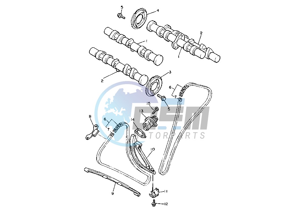 CAMSHAFT -CHAIN