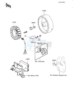 ZX 550 A [GPZ] (A1-A3) [GPZ] drawing GENERATOR_REGULATOR