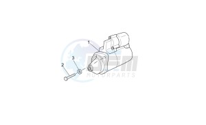 V7 Special 750 drawing Starter motor