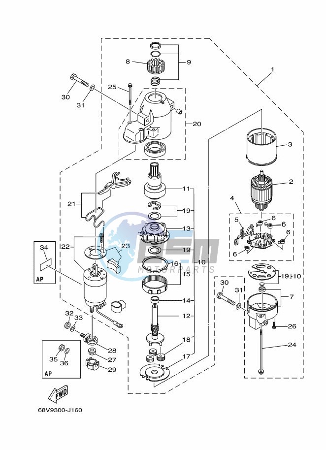 STARTER-MOTOR