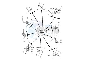 XT X 660 drawing ELECTRICAL DEVICES